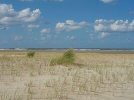 el playa de spiekeroog foto