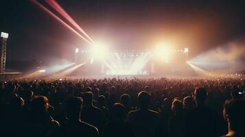 Crowd of People at Concert photo