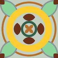 Seamless abstract geometric pattern. Vector Illustration.