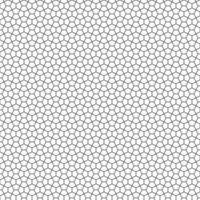 abstract geometric interlocking shapes black line lattice seamless background pattern vector