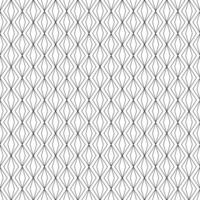 black line interlocking diamond shapes vector seamless background pattern