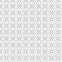 black line interlocking circles and diamonds vector lattice seamless background pattern