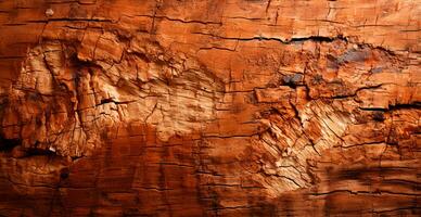 Balsa wood texture, panoramic old background - AI generated image photo