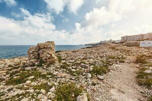 Beautiful scenery of Polignano a Mare, town in the province of Bari, Puglia. photo