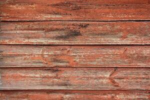 Old wooden background with horizontal boards. Old wooden wall photo