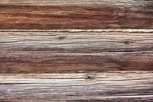 Old wooden background with horizontal boards. Old wooden wall photo