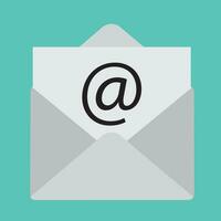 Open mail icon vector image