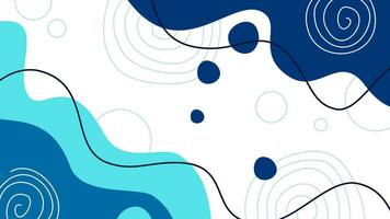 Ocean blue wavy background. Liquid Abstract wavy background. blue sky wavy background. abstract liquid wavy. dynamic waves wallpaper. fluid wallpaper. banner with liquid shape. vector