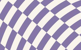 Abstract purple and white checkered background design vector