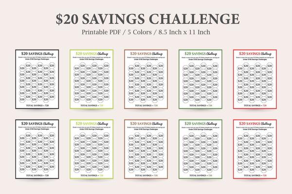 Money Saving Planner,Financial Challenge Tracker,A6 Budget Tracker,Savings  Challenge Bundle,Savings Tracker Journal,Frugal Living Planner 31095281  Vector Art at Vecteezy