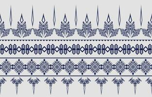 Geometric ethnic oriental pattern traditional Design for background,carpet,wallpaper,clothing,wrapping,Batik,fabric,Vector illustration embroidery style. vector