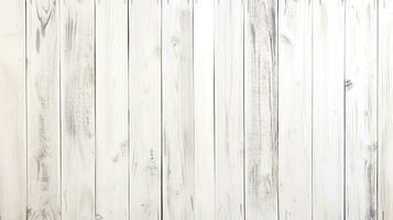 white wooden wall background with blank space for design element. generative AI photo