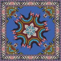 Persian carpet design. style turkish vector