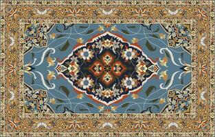 vistoso ornamental vector diseño para alfombra, tapis, yoga estera. geométrico étnico clipart. árabe ornamental alfombra con decorativo elementos.persian alfombra