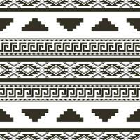 Aztec pattern. Seamless simple geometric pattern. vector
