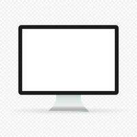 Laptop isolated vector. Gadget illustration vector. Modern computer a white background vector