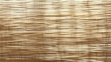 abstract background of bamboo weave, closeup of wicker texture Generative AI photo