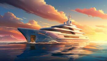 yacht luxury motor photo