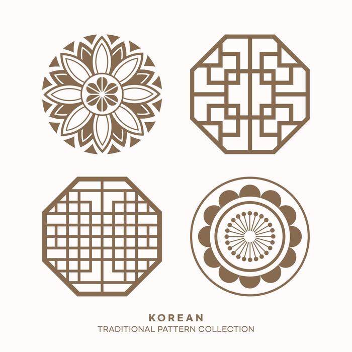 Korean Pattern Vector Art, Icons, and Graphics for Free Download