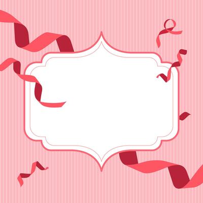 ribbon frame background