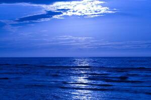 blue sea landscape photo