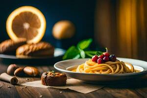 the best pasta dishes in the world. AI-Generated photo