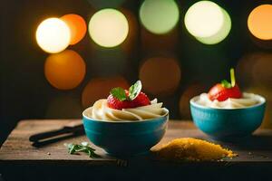 the best dessert recipes for the holidays. AI-Generated photo