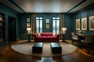 the suite at the ritz carlton, paris. AI-Generated photo