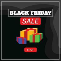 Vector Black Friday Sale 2023 Template Design