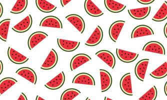 Watermelon pattern, wallpaper backdrop, wrap fabric seamless pattern vector