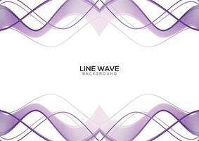 smooth and dynamic motion waves background design vector