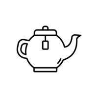 Tea Pot Icon vector design templates simple and modern