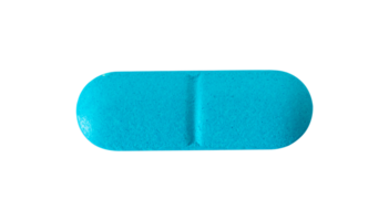 blue pills isolated. medicine element png