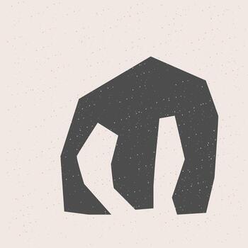 Shape Form Application Cut Out Craft Art Abstract Element Silhouette Symbol Icon vector