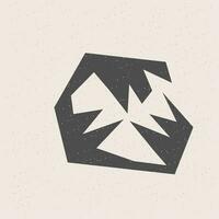 Shape Form Application Cut Out Craft Art Abstract Element Silhouette Symbol Icon vector