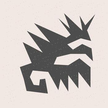 Shape Form Application Cut Out Craft Art Abstract Element Silhouette Symbol Icon vector