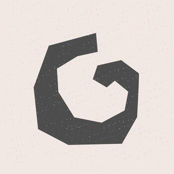 Shape Form Application Cut Out Craft Art Abstract Element Silhouette Symbol Icon vector