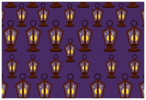 Halloween Witch Equipment - Lantern Pattern Background png