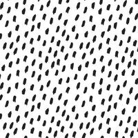 Black print stroke, spot on a transparent background, seamless print pattern for design. Vector