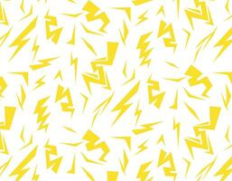 Dynamic lightning pattern on a transparent background, energy vector graphics, print for textiles and design, Nature power print