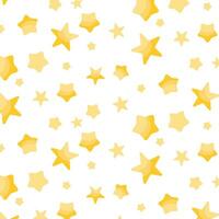 pattern random stars, vector pattern for design, seamless on transparent