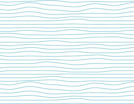 Seamless line wave pattern Abstract waves. Monochrome background with simple lines. Blue vector pattern on transparent background.