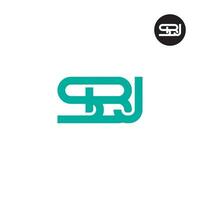 Letter SBJ Monogram Logo Design vector