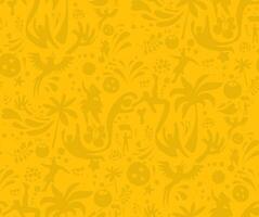 Seamless sports yellow  pattern, abstract football vector background. Seamless Pattern included in swatch