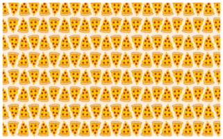 Food - Pizza Pattern Background png