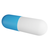 pil capsule clip art vlak ontwerp icoon geïsoleerd Aan transparant achtergrond, 3d geven geneesmiddel en Gezondheid concept png