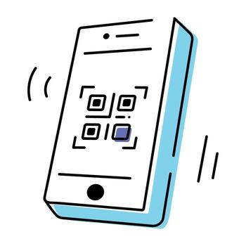 Security and Encryption Doodle Icon vector