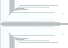 Blue minimal lines abstract futuristic tech background vector