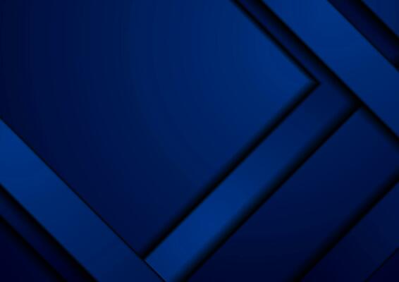 Dark blue abstract hi-tech geometric background