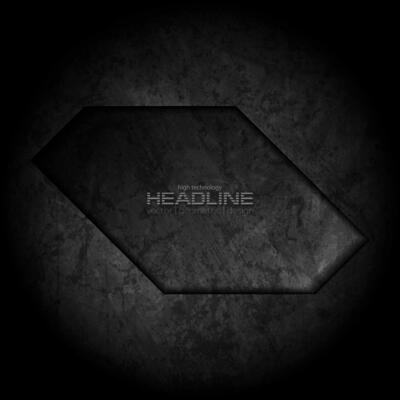 Black hi-tech concept abstract grunge background